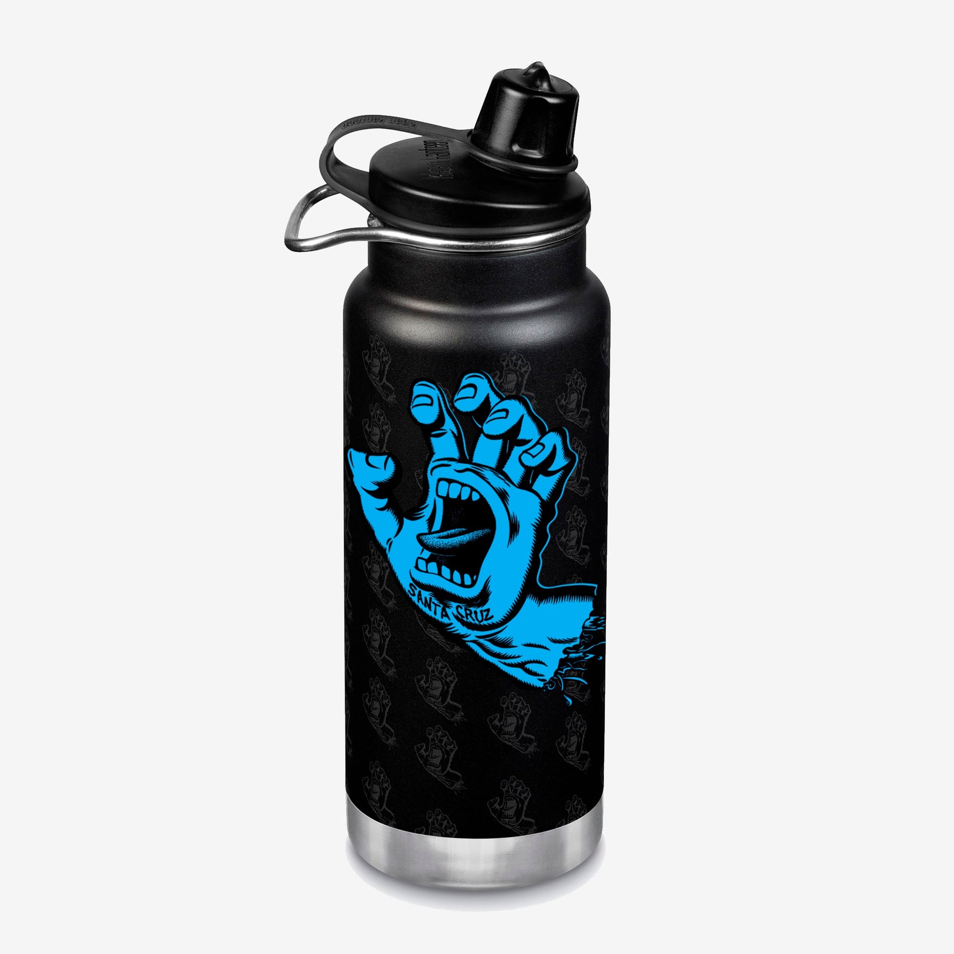 32oz-tkwide-with-chug-cap-santa-cruz-screaming-hand-j1 K32TKWCG-BK-SantaCruze_ScreamingHand.jpg