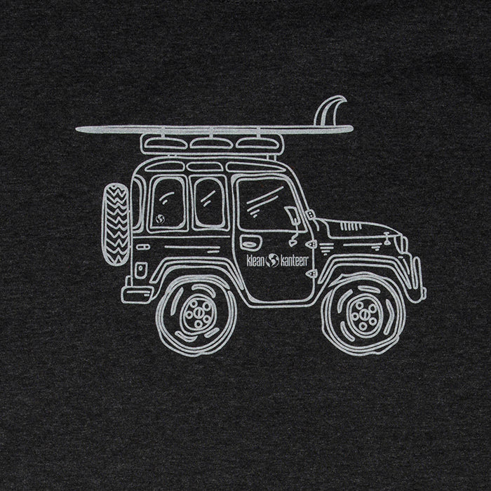 adventure-vehicle-t-shirt-q6 klean_shirt_jeep_front_closeup_lifestyle.jpg